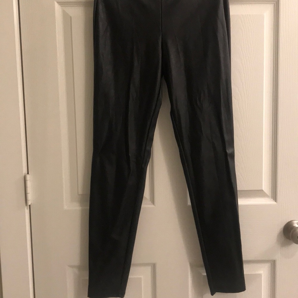 Leather A&F pants